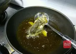 Illustration of how to make squirrel mandarin fish 8