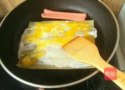 Illustration of home-style grilled cold noodles 3