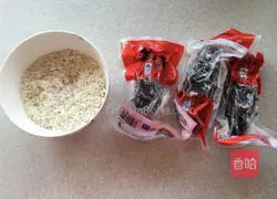 Illustration of how to make sea cucumber porridge 1