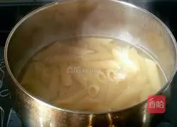 Illustration of how to make pea pasta 11