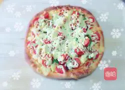 Illustration of how to make tomato cheese pizza 18