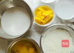 Illustration of how to make cream puffs 1