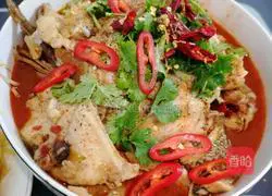 Illustration of how to make boiled fish 8