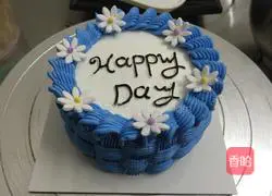 Flower Cream Cake Recipe Illustration 10