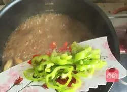 Illustration of how to make Korean soybean paste soup 5