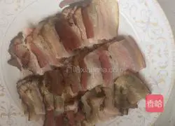 Illustration of how to make fried cauliflower with bacon 6