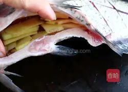 Illustration of how to make steamed fish 3