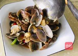 Illustration of how to make double pepper clams 10