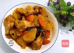 Potato stewed chicken legs (pressure cooker version) illustration 11