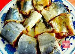 Illustration of how to make pan-fried mackerel 5