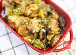 X7Z Bento Series - Illustration of Steamed Chicken with Mushrooms 10