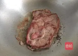 Illustration of how to make pan-fried steak 4