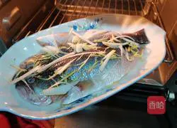 Illustration of how to make steamed seabass 4