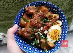 Illustration of how to make braised pork 12