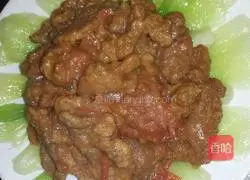 Illustration of how to make sour and crispy pork 4