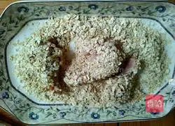 Illustration of how to make fried chicken wings with oats 7