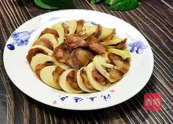 (Steamed vegetables) Illustration of how to make sausage and steamed bamboo shoots 1