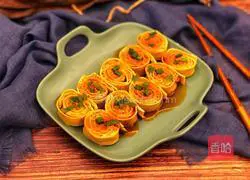 Illustration of how to make Qianzhang steamed meat rolls 10