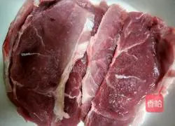 Illustration of how to make tomato sauce version of Guobao Pork 1