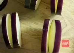 Illustration of how to make steamed eggplant with meat filling 2