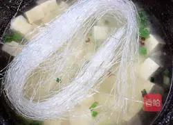 Illustration of how to make clam and wakame vermicelli stew 8