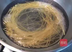 Illustration of how to make spaghetti with meat sauce (family version) 7