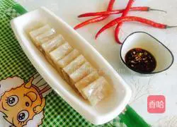 Crystal meat skin jelly Illustration of practice 14