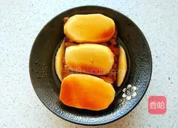 Illustration of how to make potatoes with pork belly 4