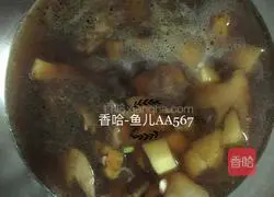 Illustration of how to make chicken heart stewed with potatoes 7
