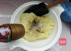 Illustration of how to make mashed potato cookies 5