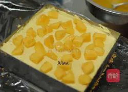 Mango Jelly Mousse Cake Recipe Illustration 7