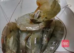 Shrimp pasta Practice illustration 4