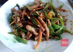 Illustration of how to make spicy shredded pork rice bowl 6