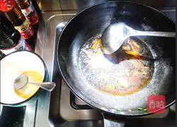 Illustration of how to cook sea cucumber with rice 5