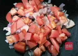 Illustration of how to make bacon pasta 7