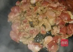 Illustration of how to stir-fry chicken legs with green onions 3