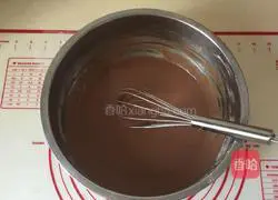 Illustration of how to make cocoa waffles 7