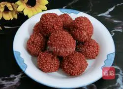 Illustration of how to make lychee shrimp balls 12