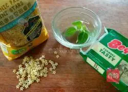 Illustration of how to make pasta (star noodles in vegetable stock) 1