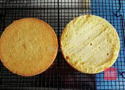 Illustration of how to make rainbow mousse cake 2