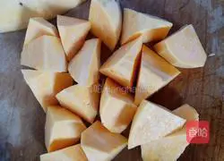 Illustration of how to make shredded sweet potatoes 4