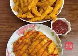Fried chicken tenders and chicken chops recipe 7
