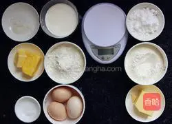 Illustration of how to make crispy puffs 1