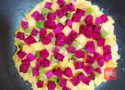 Illustration of how to make steamed buns and fruit pizza 10