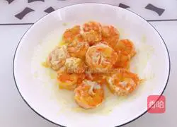 Illustration of how to make mustard shrimp balls 7