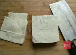 Illustration of how to make hotpot tofu 3