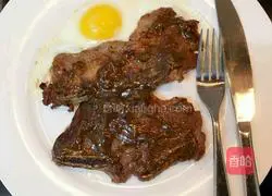 Illustration of how to make pan-fried beef ribs 8