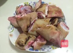 Braised pig trotters recipe 1