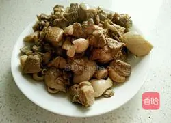 Illustration of how to make konjac roast duck 8