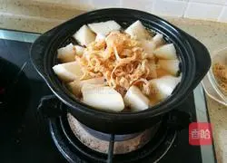 Recipe for radish, beef brisket and mushroom stew 9